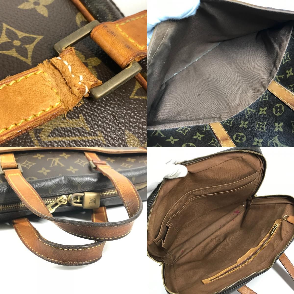LOUIS VUITTON ルイヴィトン トートバッグ ポルトドキュマンぺガス 