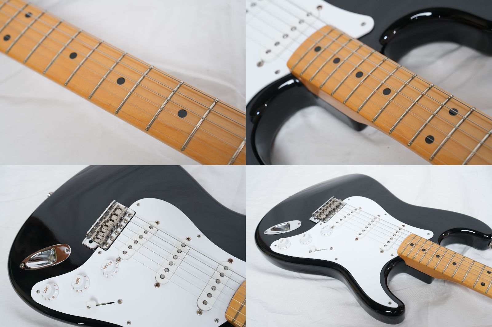 ☆Fender Japan ST57-70(改) BLK ストラトキャスター USA VINTAGE