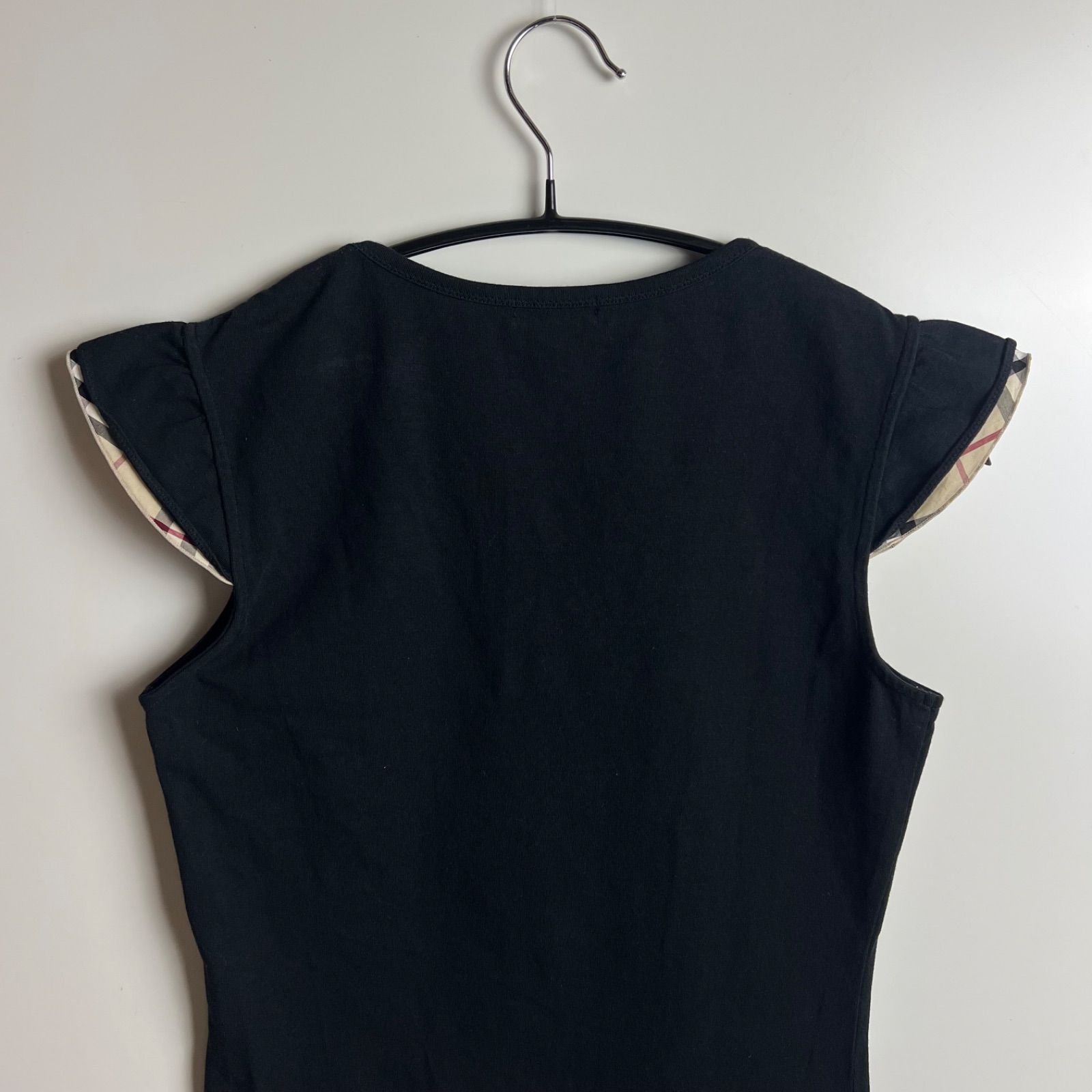 BURBERRY LONDON 00s y2k archive frill NOVA tops 1 S バーバリー 