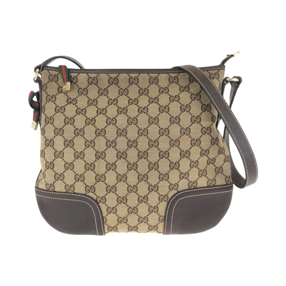GUCCI グッチ プリンシー ブラウン ダークブラウン ゴールド金具 