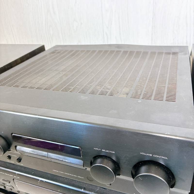 ジャンクKENWOOD ROXY G7 コンポセット A-76 / GE-760 他 現状品 通電