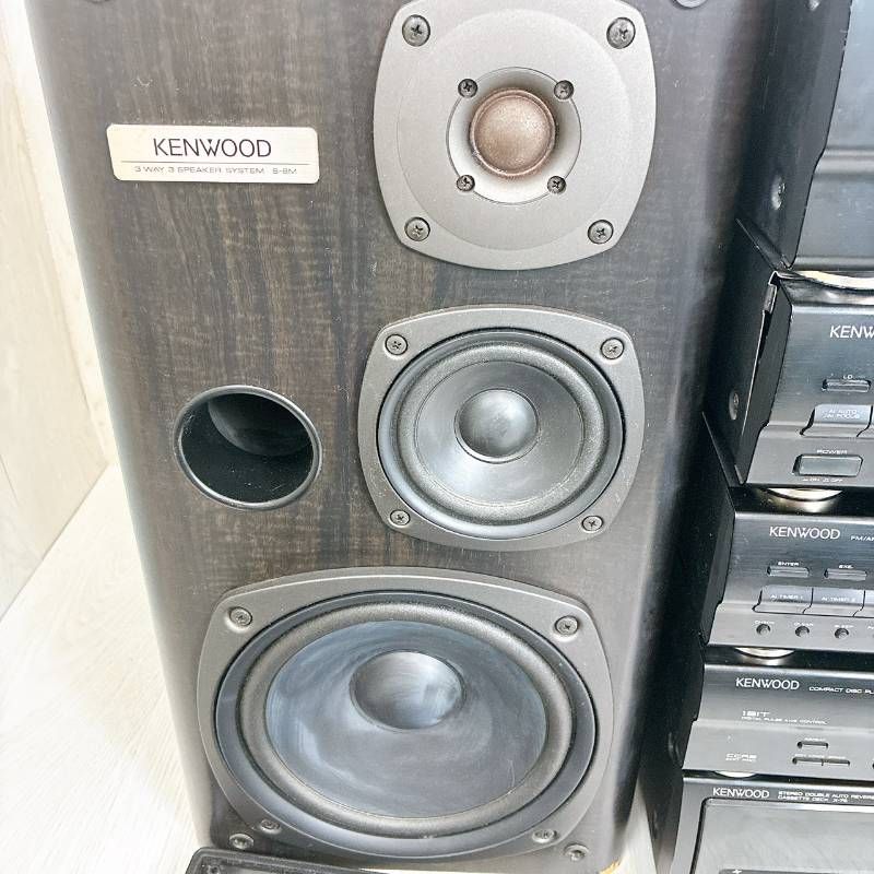 ジャンクKENWOOD ROXY G7 コンポセット A-76 / GE-760 他 現状品 通電