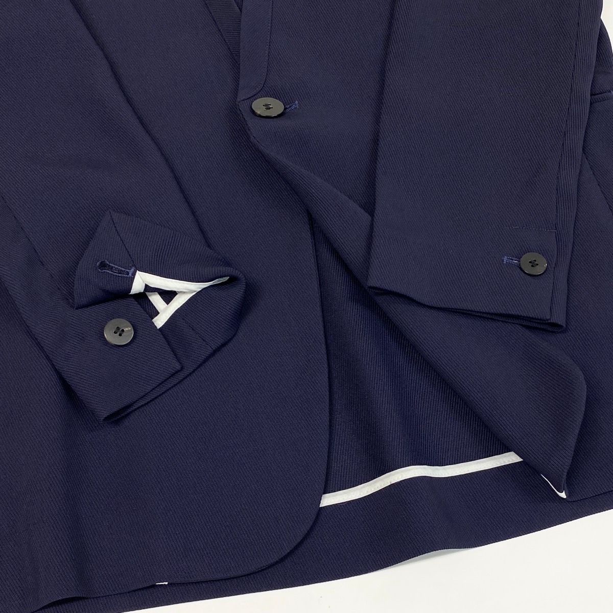 84e29【美品】 OVERCOAT オーバーコート 23ss Collerless Single 