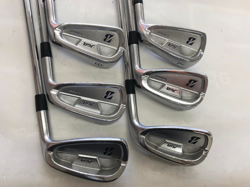【中古】ブリヂストン JGR FORGED フレックスR アイアンセット ブリヂストン JGR FORGED XP 95 S200フレックス アイアンセット 中古