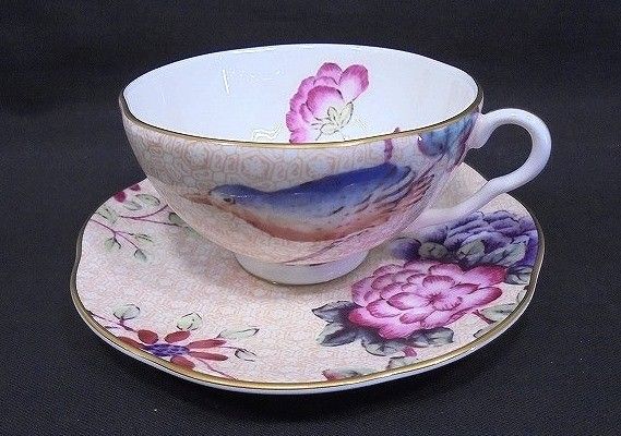 26g-580x【中古】WEDGWOOD ｳｪｯｼﾞｳｯﾄﾞ ﾊｰﾚｸｲﾝｺﾚｸｼｮﾝ CUCKOO ｶｯｺｰ ｶｯﾌﾟ