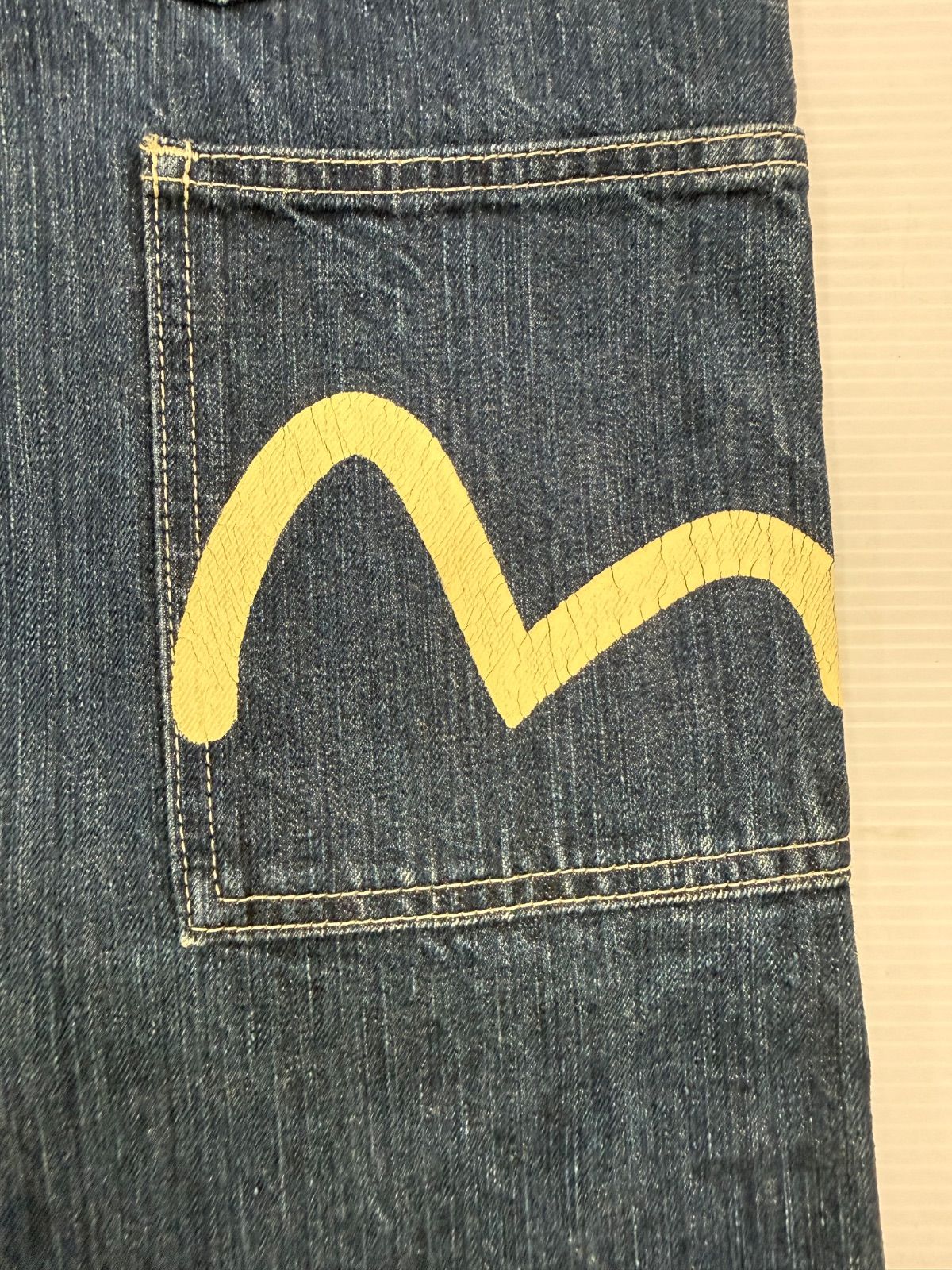 EVISU エヴィス オーバーオール 赤文字タグ サロペット カモメペイント