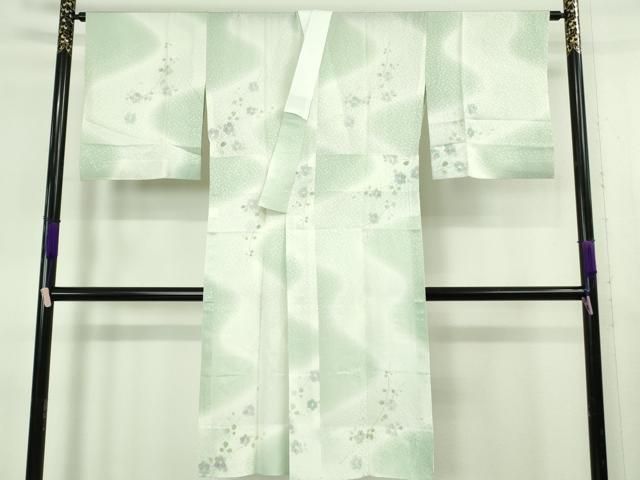 平和屋本店○極上 久保田一竹 幻の辻が花 訪問着・長襦袢セット 勿忘草
