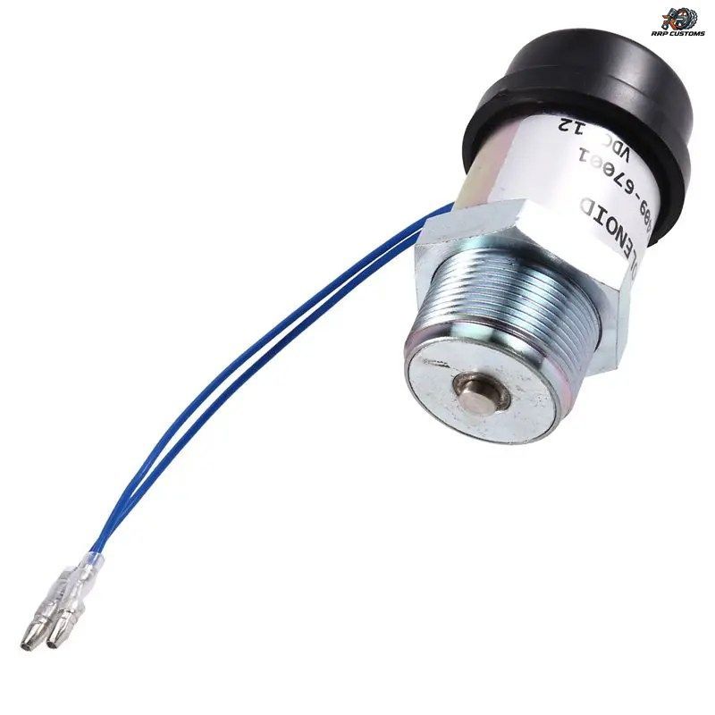 キャタピラー 305CR 304CR 303CR 302.5C K4N S3L2 S4L2 195-8411 12V 燃料遮断ソレノイドバルブ エンジン部品