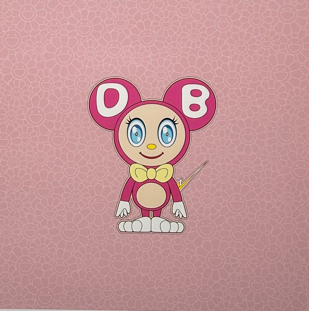 【額付】【真作】DOB 2020 Pink　村上隆　Takashi Murakami　リトグラフ　 作家直筆サイン　版画　限定版画