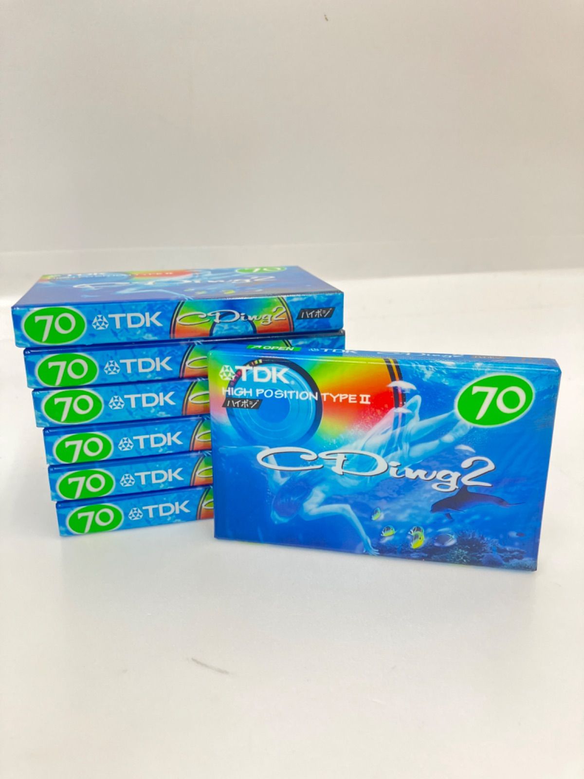 □ TDK ティーディーケー CDing2 カセットテープ 7本セット - メルカリ