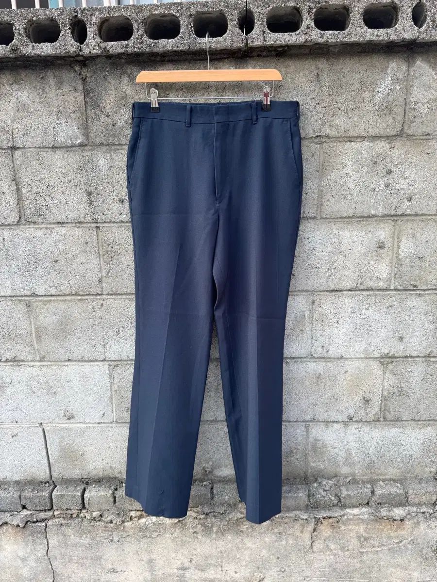 70 80s Wrangler(ラングラー) レッドキャップ ヴィンテージ ネイビー スラックス ウォーク パンツ 33
