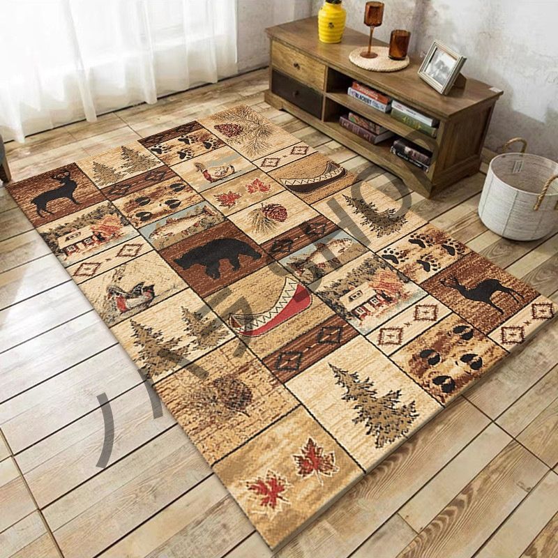 200*300cm/多機能使用/カーペット/滑り止め付き /ラグ マット /ベッドルーム リビングルーム 寝室の部屋 /マット/カーペット/ #E080