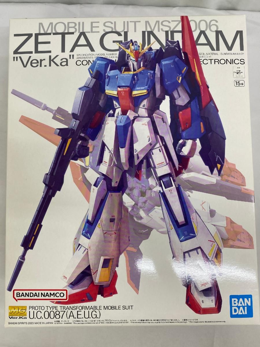 【未開封】ゼータガンダム Ver.Ka (MG) 機動戦士Zガンダム