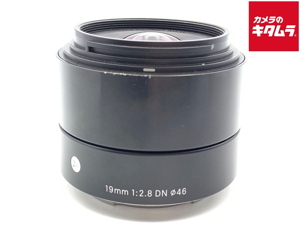 【中古】 【並品】 シグマ 19mm F2.8 DN ソニーEマウント用 ブラック