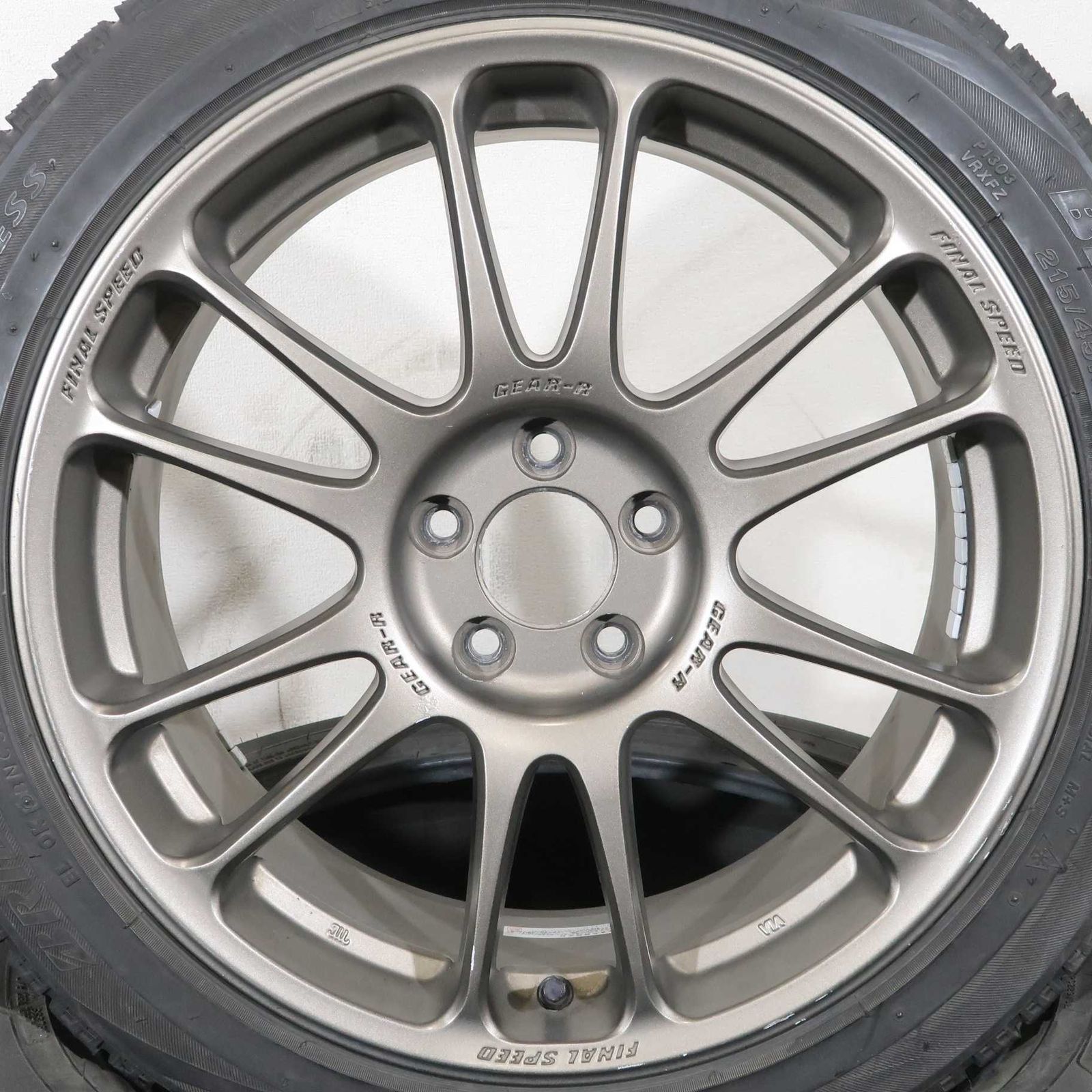 レクサス CT 215/45R17 夏タイヤ プリウス 86 カローラスポーツ プリウス カローラ ツーリング 86 等 4本 FINAL SPEED GEAR-R 17インチ