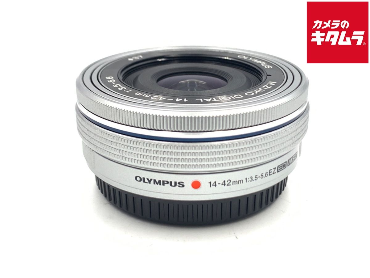 【中古】 【並品】 オリンパス M.ZUIKO DIGITAL ED 14-42mm F3.5-5.6 EZ シルバー