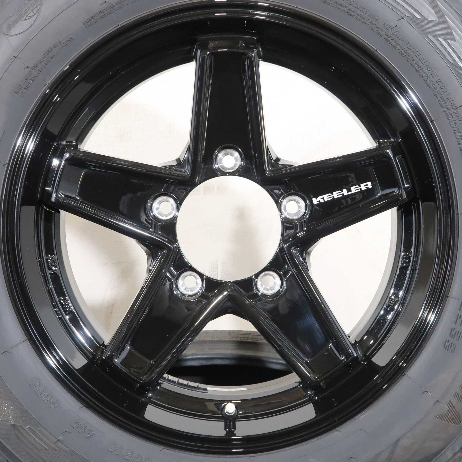 ジムニー JB64W JB23W AZオフロード 等 4本 KEELER 16インチ 5.5J +22 