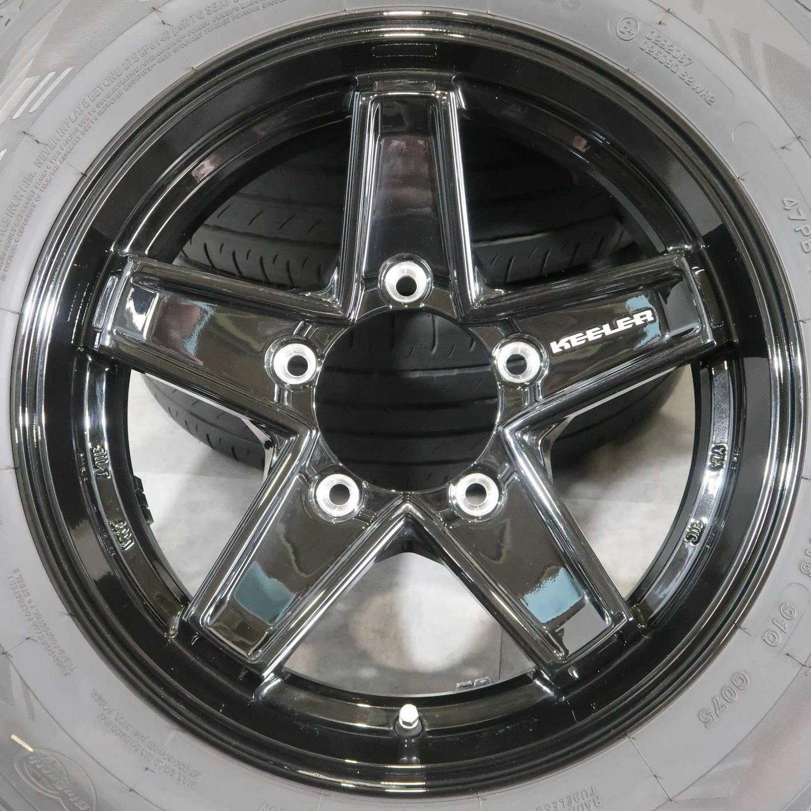 ジムニー JB64W JB23W AZオフロード 等 4本 KEELER 16インチ 5.5J +22 