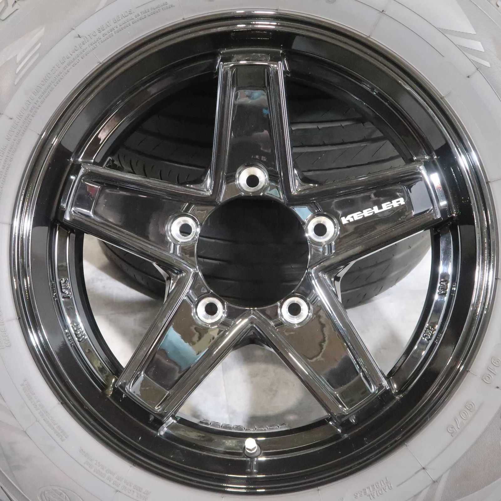 ジムニー JB64W JB23W AZオフロード 等 4本 KEELER 16インチ 5.5J +22 
