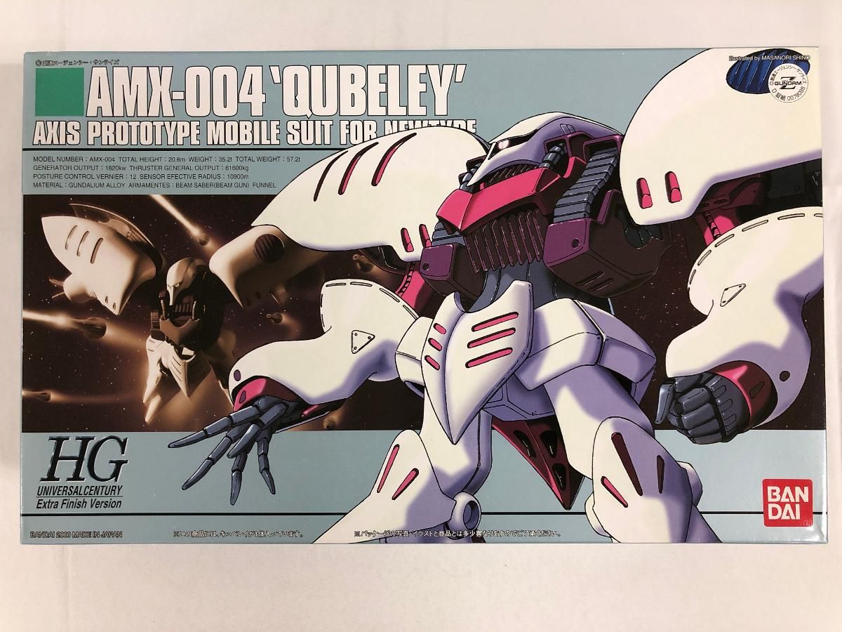 【未開封】1/144 HGUC AMX-004 キュベレイ Finish Color ホワイトパールピンクメタル 機動戦士Zガンダム
