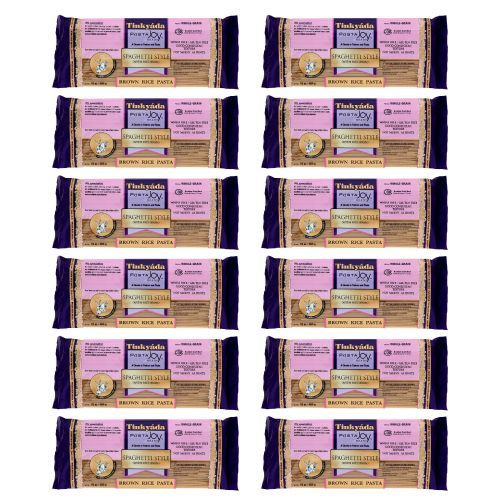 Tinkyada お米パスタ 454g 12個セット グルテンフリー スパゲッティ 宅配便 [TKI] 石臼挽き玄米 100% 小麦不使用 ライスパスタ スパゲティ 麺 ブラウンスパ ティンクヤーダ Pasta Joy Ready