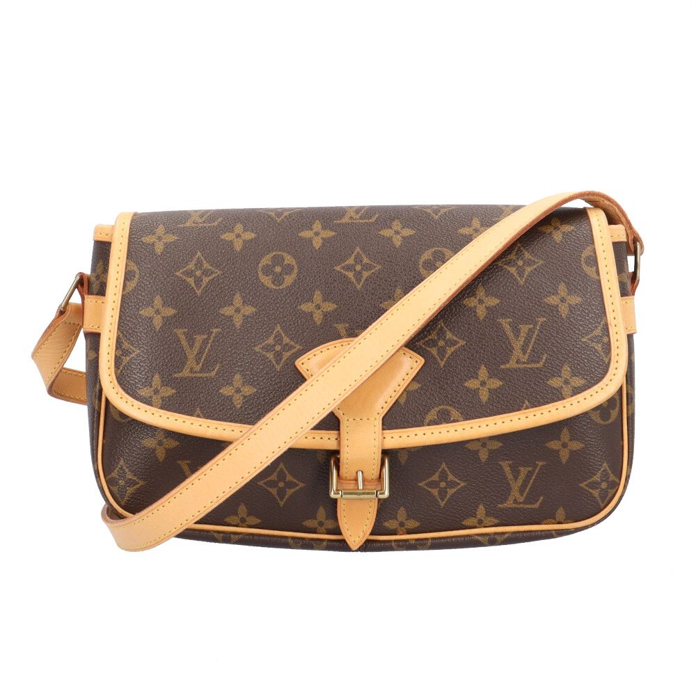 ルイヴィトン ソローニュ モノグラム ショルダーバッグ モノグラムキャンバス M42250 ブラウン レディース LOUIS VUITTON 中古 ルイヴィトン ルイ ヴィトン