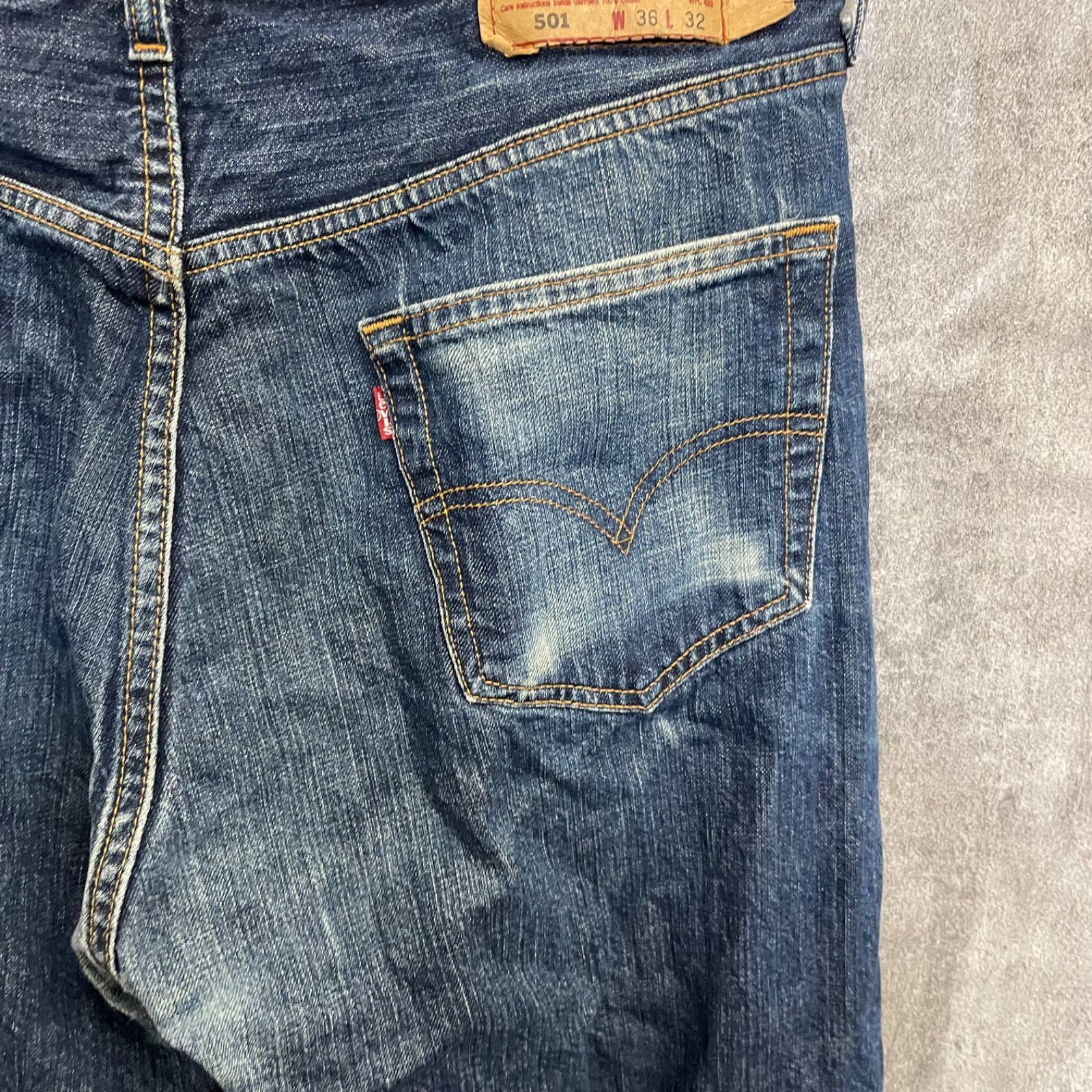 I-16】Levi's リーバイス 501 W36 デニムパンツ USA古着 アメカジ