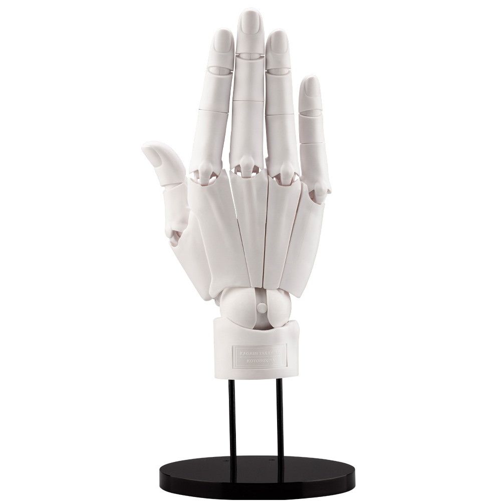ARTIST SUPPORT ITEM ハンドモデル/R -WHITE- 1/1 完成品 可動フィギュア(AT006) コトブキヤ