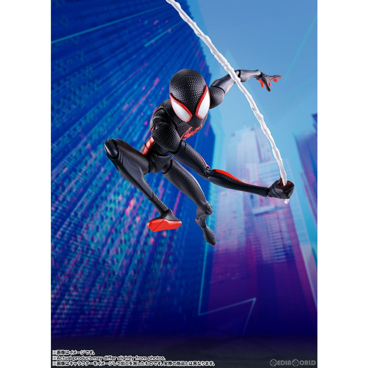 S.H.Figuarts(フィギュアーツ) スパイダーマン(マイルス・モラレス)(スパイダーマン:アクロス・ザ・スパイダーバース) 完成品 可動フィギュア バンダイスピリッツ