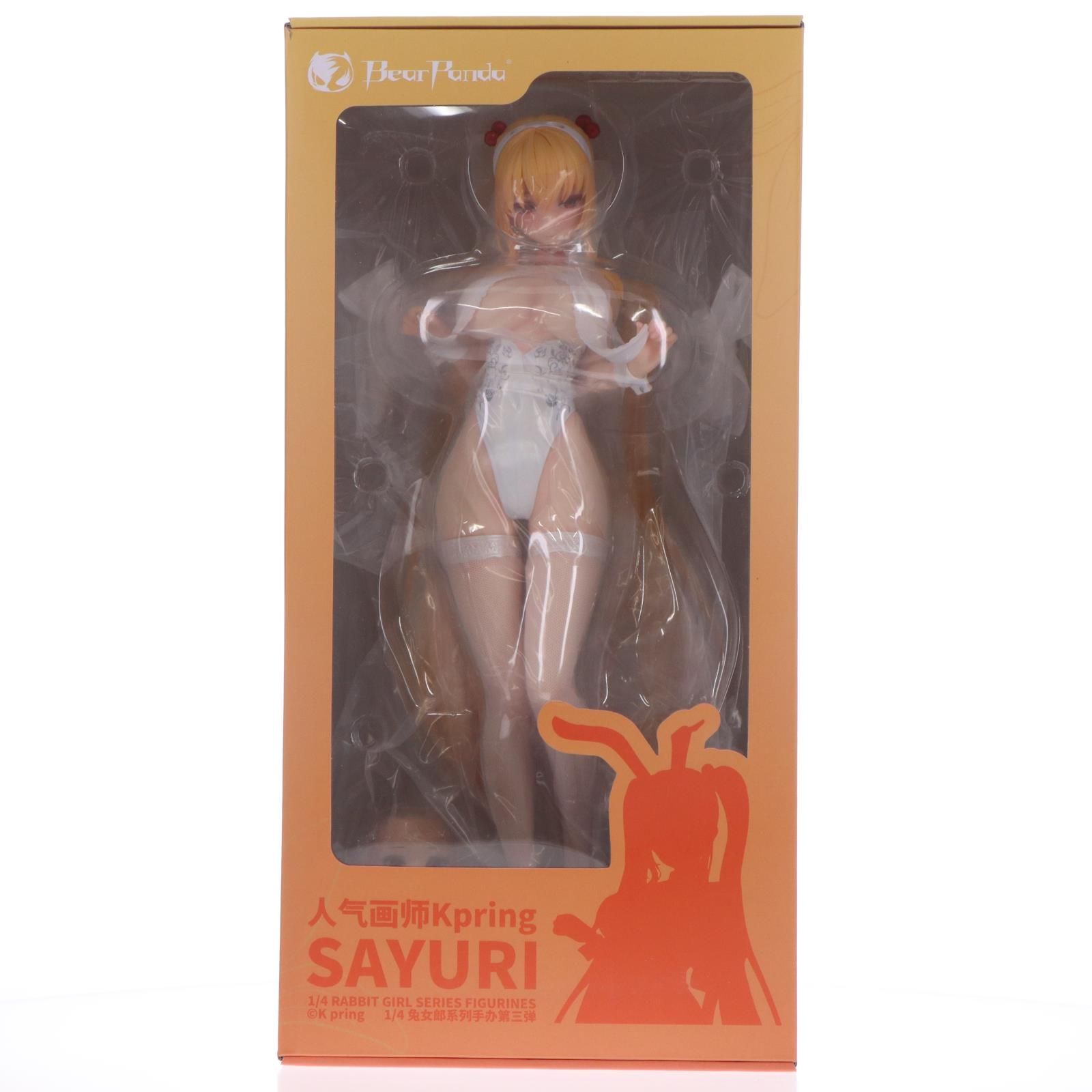缶バッジ付属 BearPanda×K pring 小百合(さゆり) バニーガールVer. 1/4 完成品 フィギュア BearPanda(ベアパンダ)