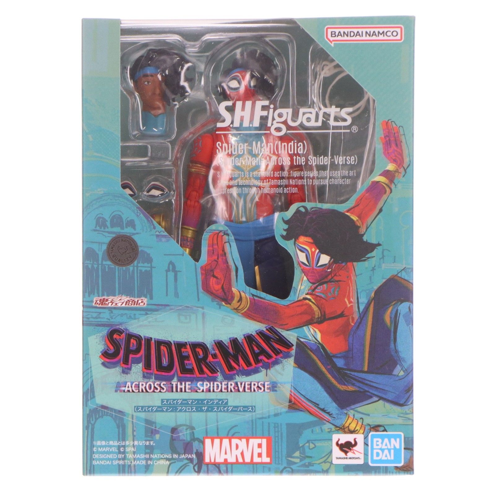 魂ウェブ商店限定 S.H.Figuarts(フィギュアーツ) スパイダーマン・インディア スパイダーマン アクロス・ザ・スパイダーバース 完成品 可動フィギュア バンダイスピリッツ