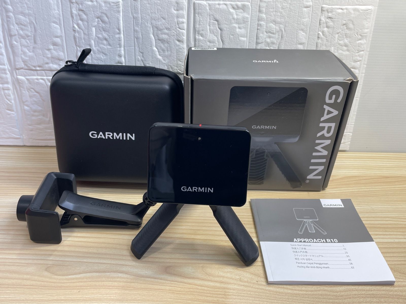 【通電確認済み】GARMIN approach R10 ポータブル弾道測定器 箱有 ケーブル欠品