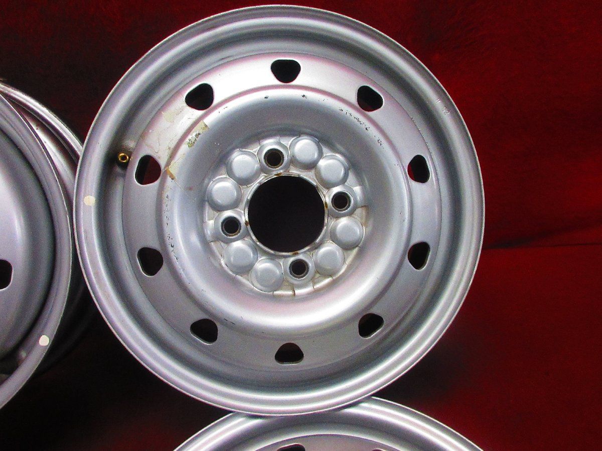 スチール ホイール 4本 13×4.00B 4穴 PCD 100 +45 ハブ径 67 スズキ