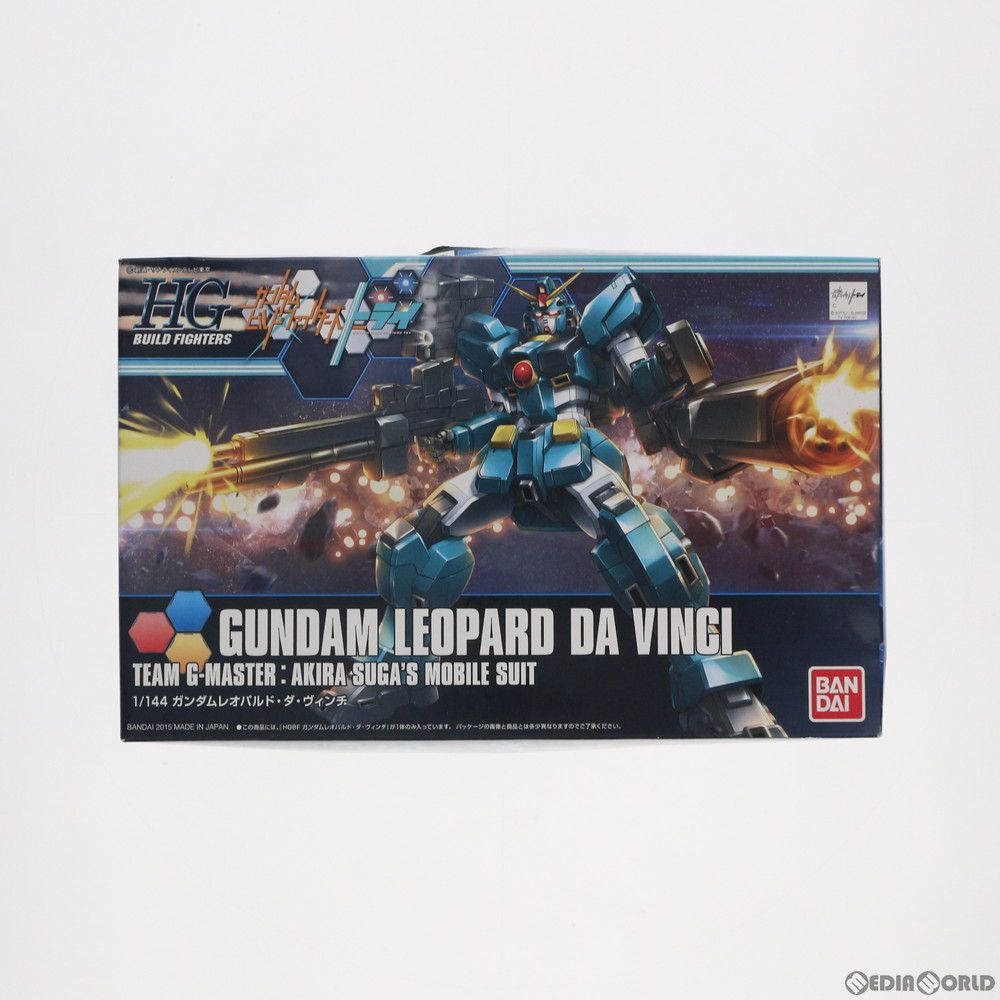 HGBF 1/144 ガンダムレオパルド・ダ・ヴィンチ ガンダムビルドファイターズトライ プラモデル バンダイ