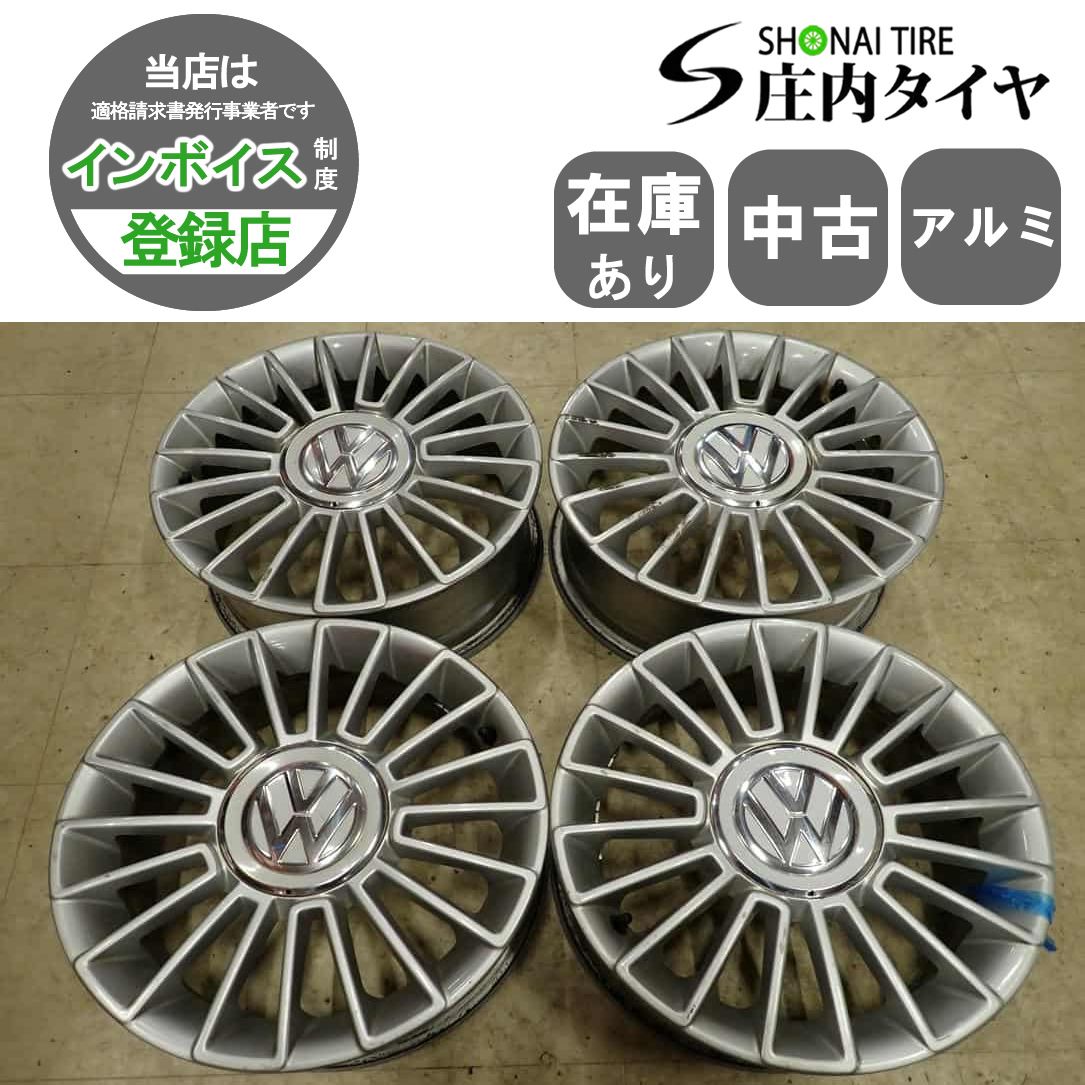 4本SET 会社宛 送料無料 15×5.5J VOLKSWAGEN フォルク ワーゲン up! アップ! 純正 アルミ 4穴 PCD 100mm +41 ハブ径57mm 特価！NO,I3854