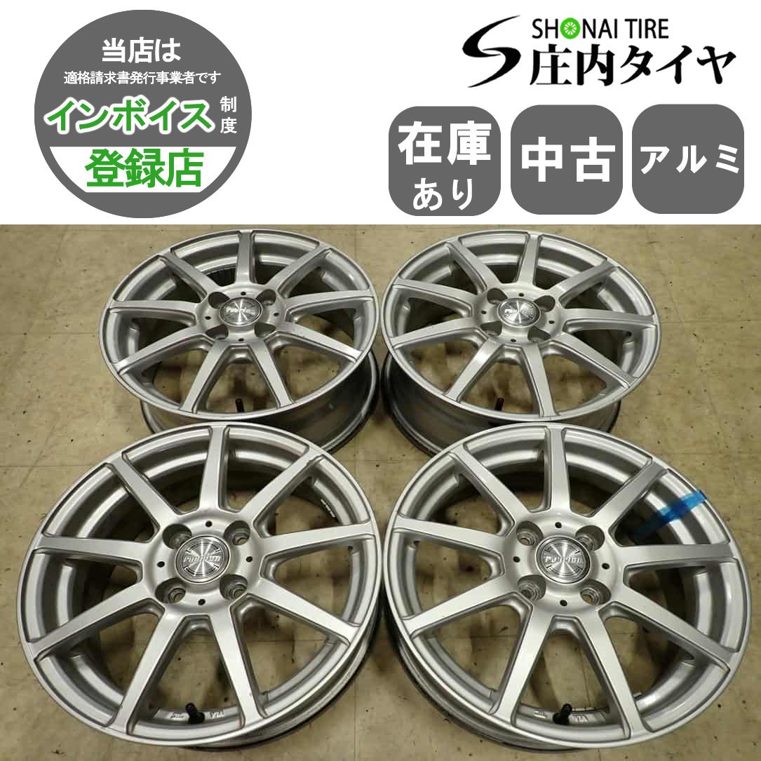 4本SET 会社宛 送料無料 15×5.5J WEDS アルミ アルミ 4穴 PCD 100mm +42 ハブ径73mm NO,I3840