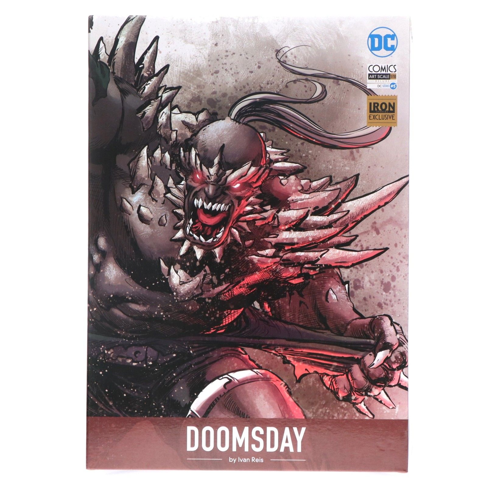 アイアン・スタジオ スタチュー デラックス・アートスケール ドゥームズデイ DCコミックス 1/10 完成品 フィギュア アイアンスタジオ