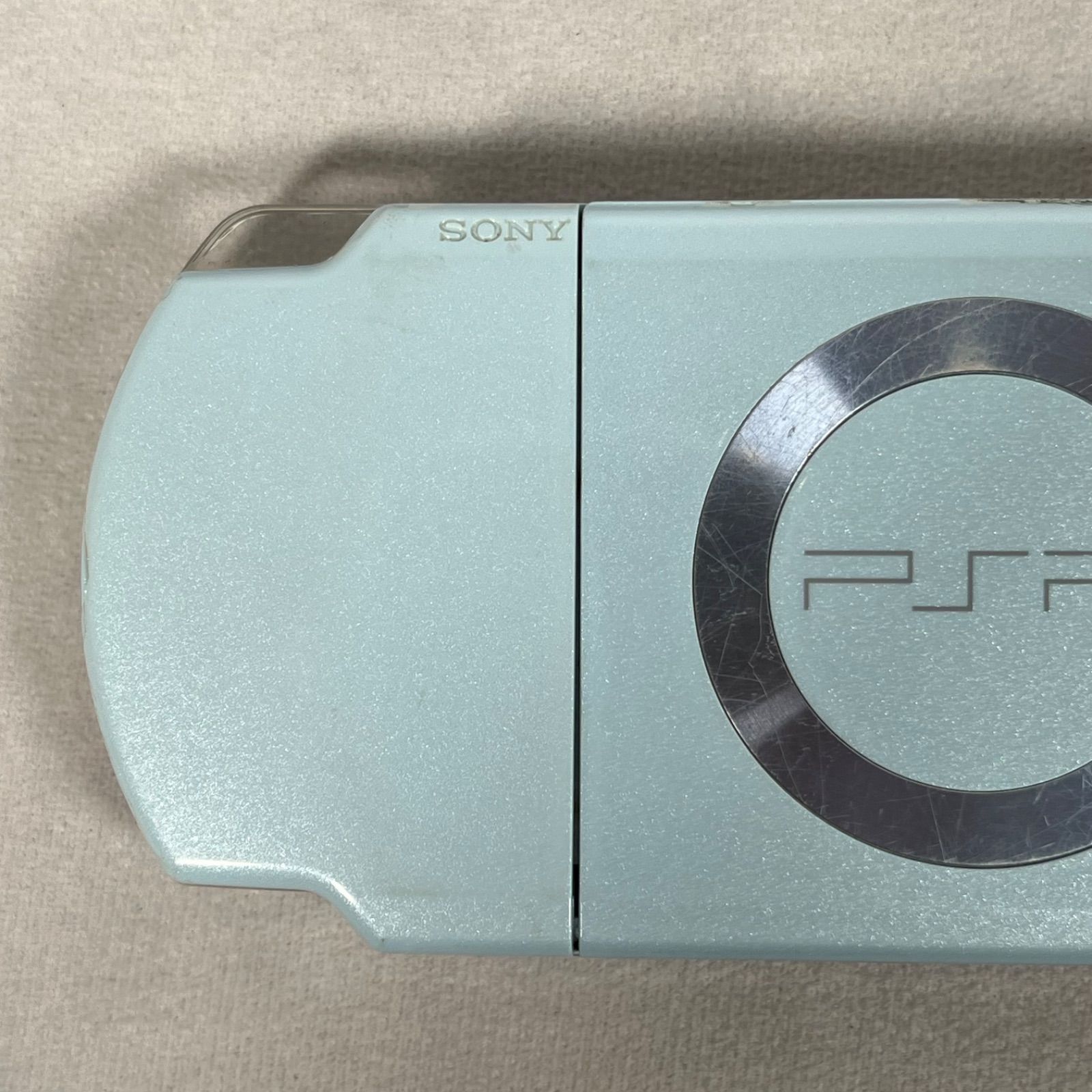 管2605-222】SONY PSP-2000 本体 ブルー 付属品あり バッテリー欠品 