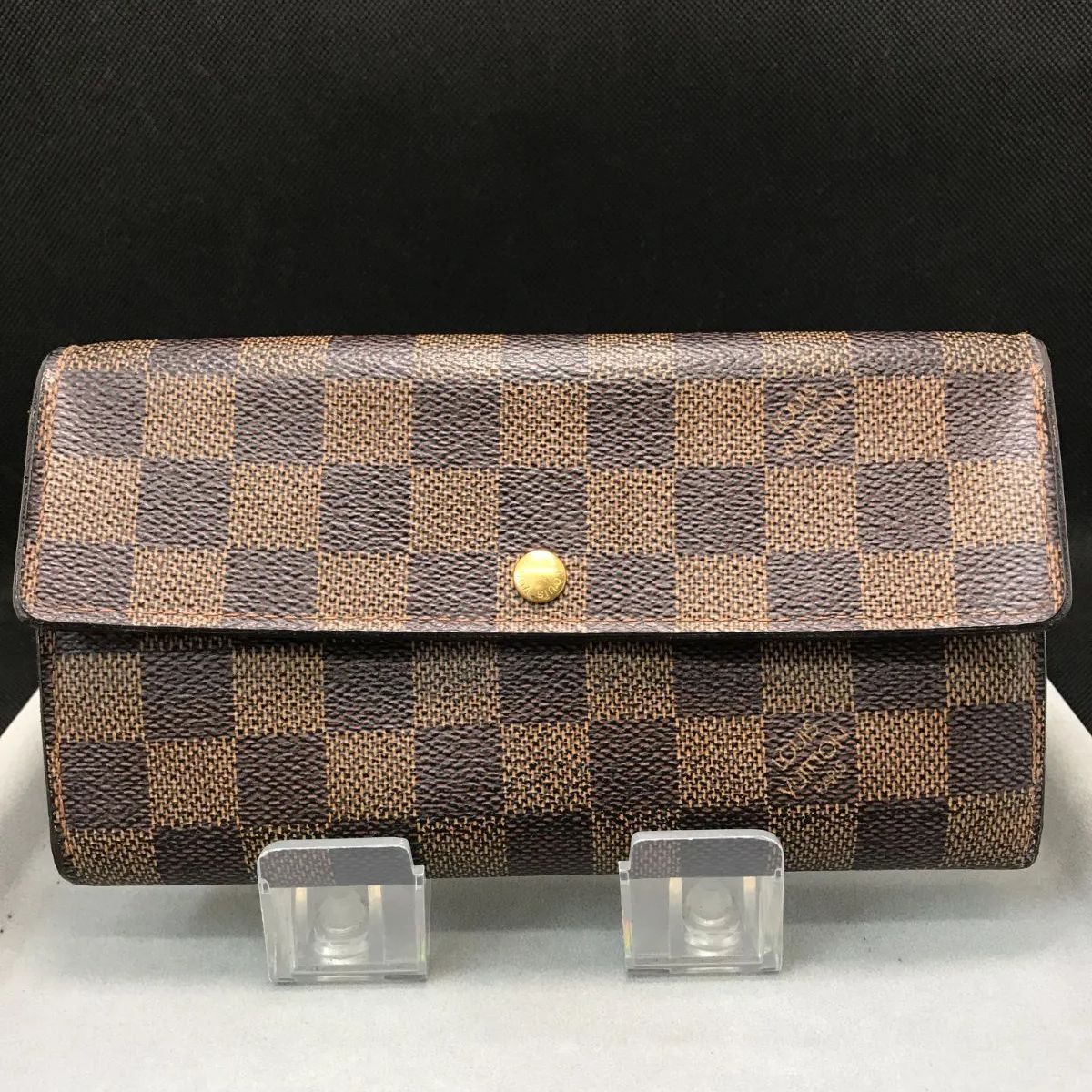 LOUIS VUITTON　ルイヴィトン　長財布　ポルトフォイユサラ　ダミエ　1129