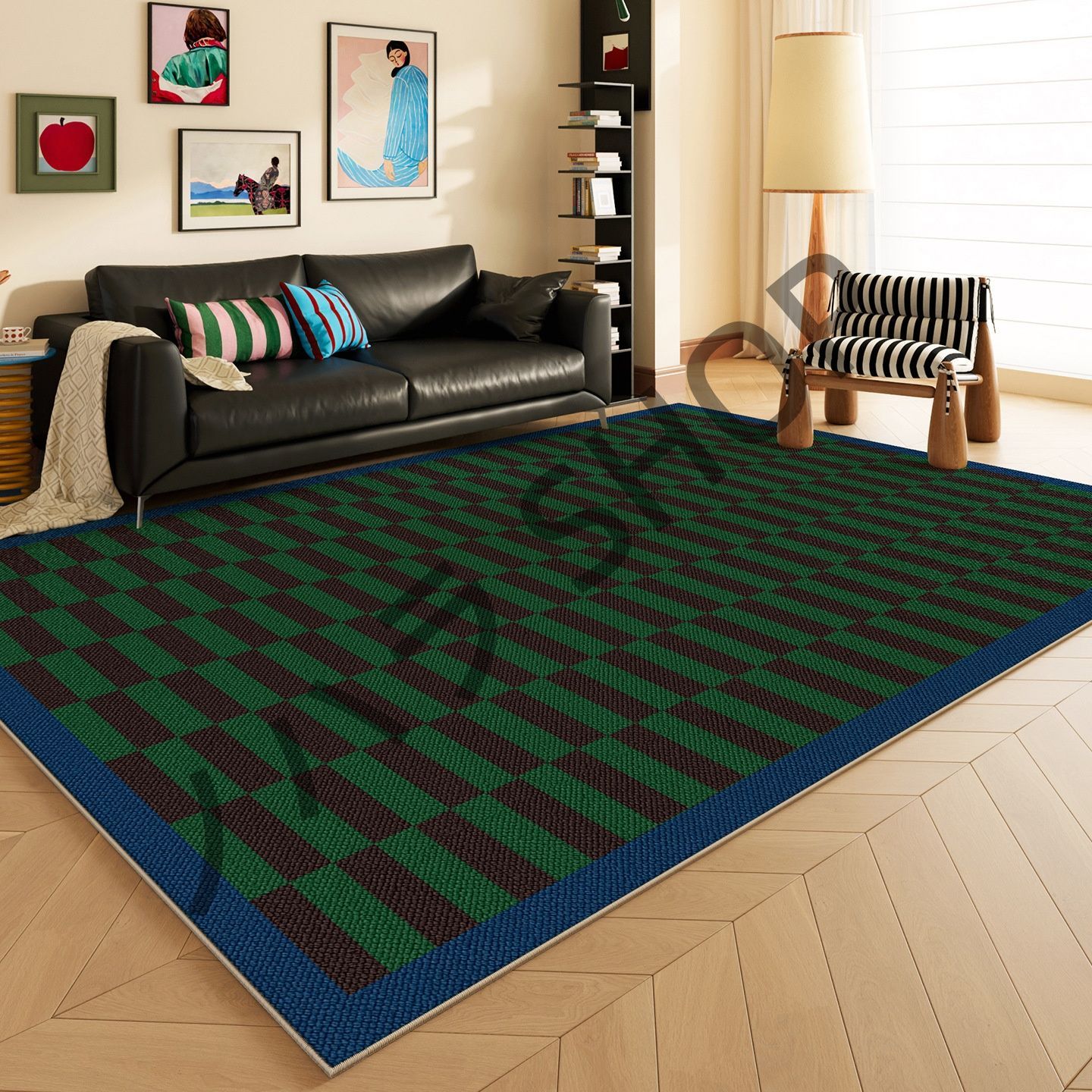 200*300cm/多機能使用/カーペット/滑り止め付き /ラグ マット /ベッドルーム リビングルーム 寝室の部屋 /マット/カーペット/ #E093