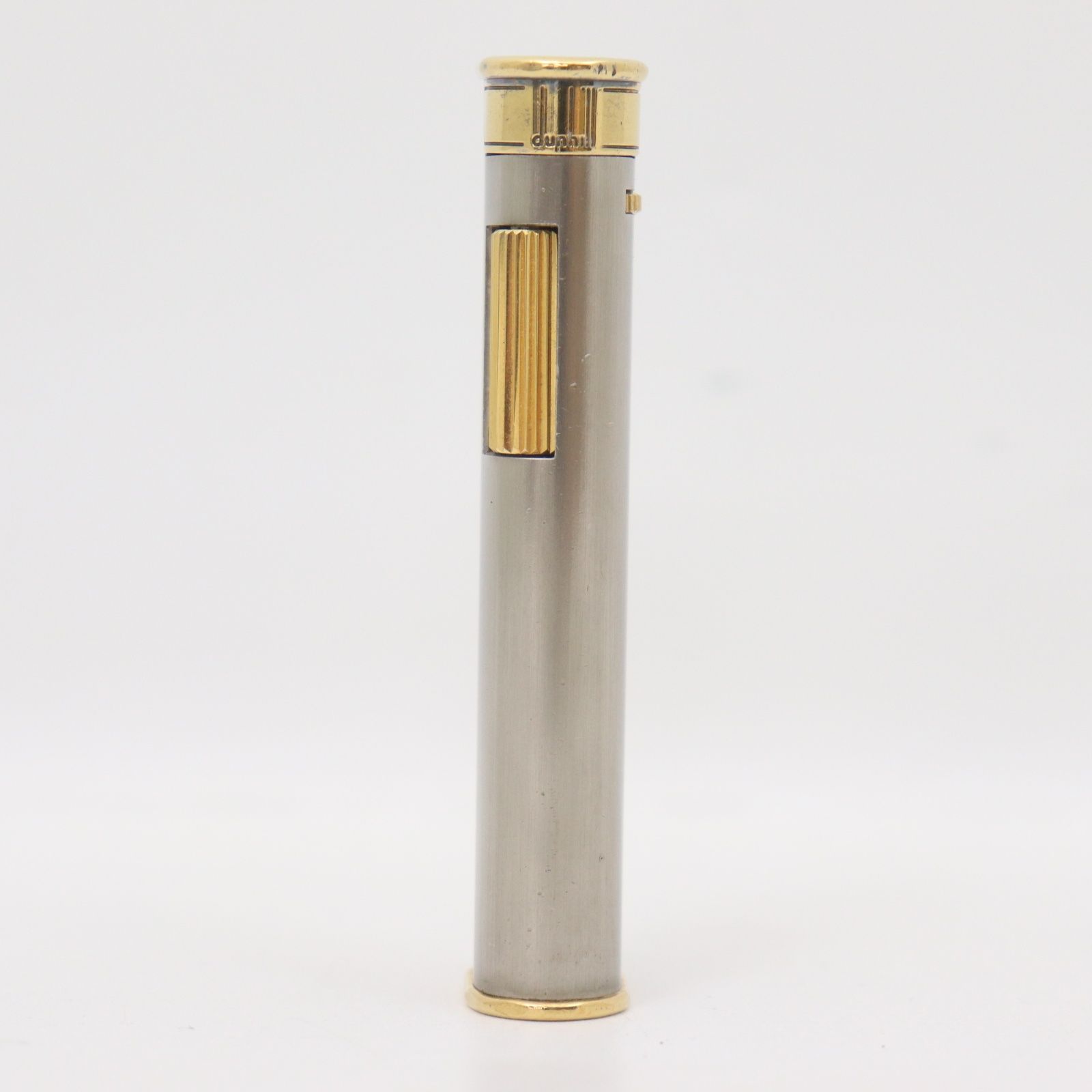 IT8L76D1KY14 dunhill ダンヒル ライター スリム 石あり シルバー 