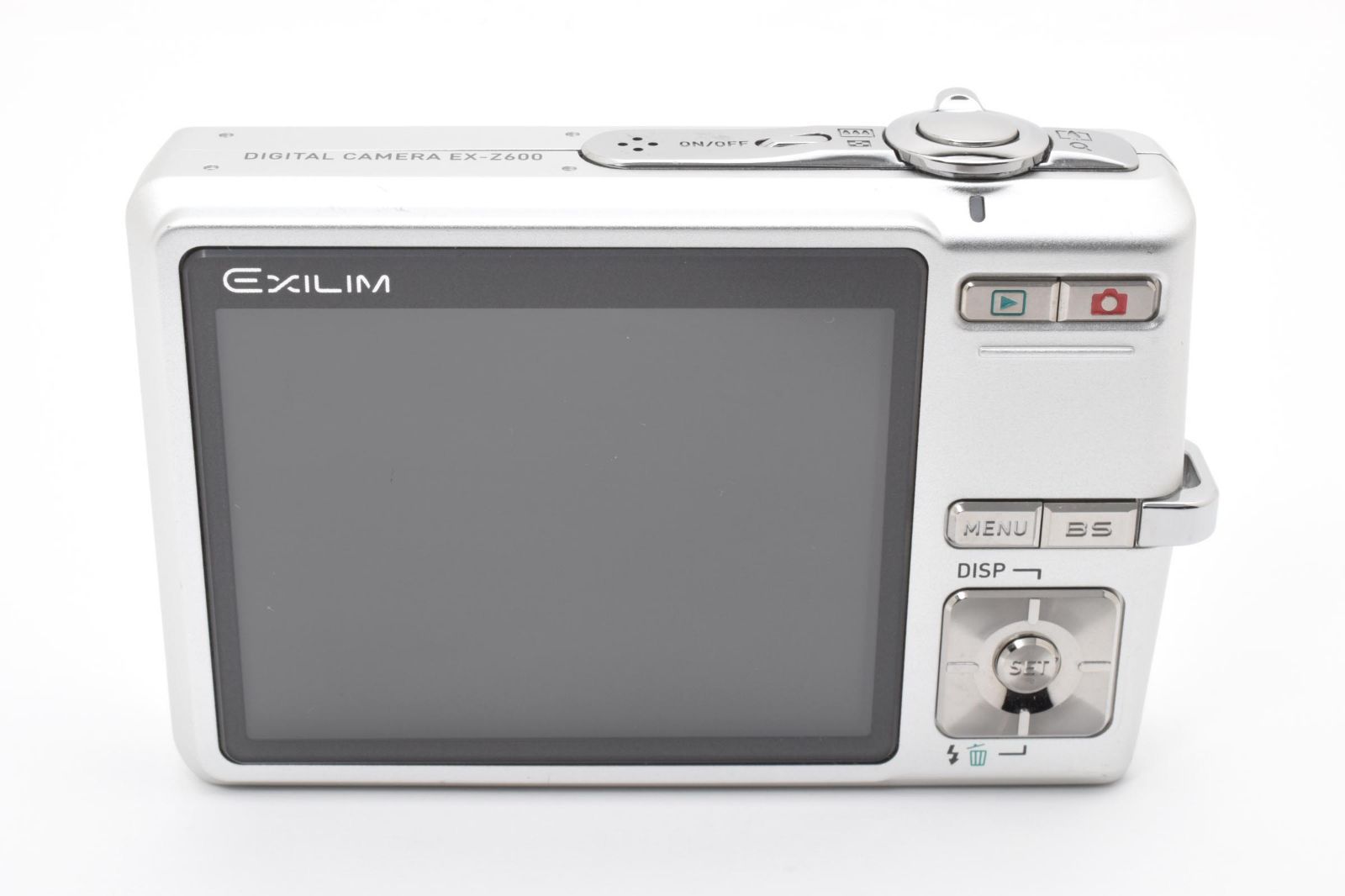 返品保証】☆良品☆カシオ CASIO EXILIM EX-Z600 シルバー☆ L11#7614