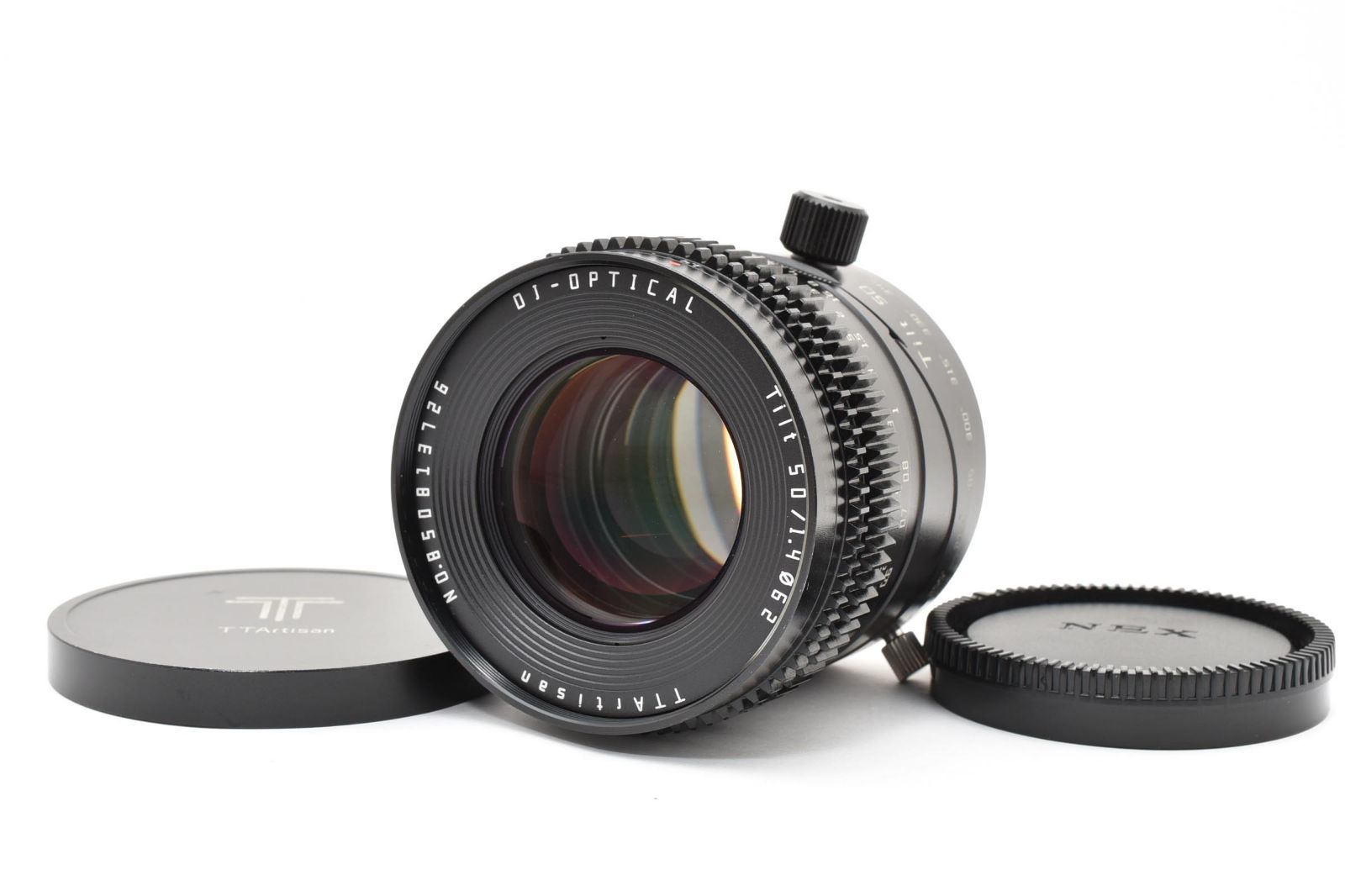【返品保証】★極上品★銘匠光学 TTArtisan Tilt 50mm F1.4 ソニーE用/フルサイズ対応★ L268#7794