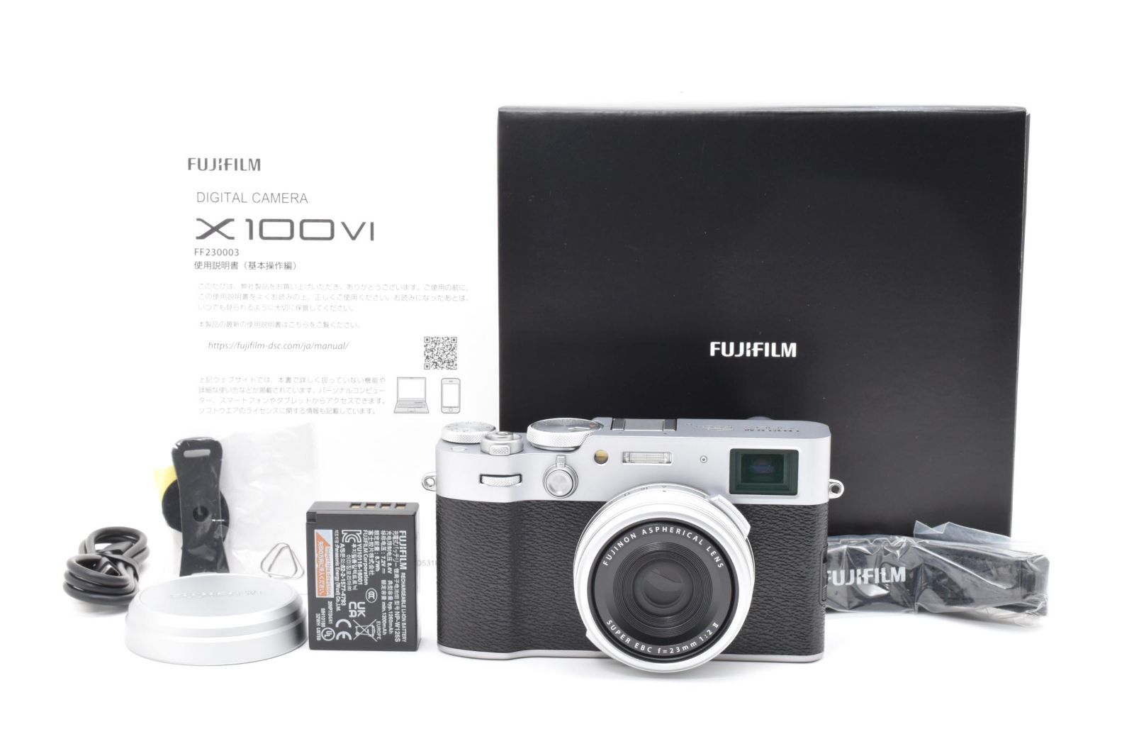 返品保証】☆新品級☆フジフイルム FUJIFILM X100VI シルバー