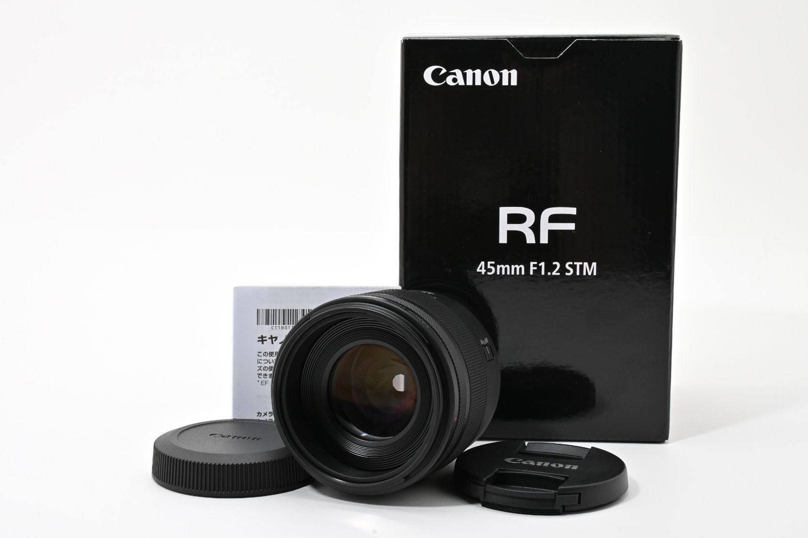 【返品保証】★新品級★キヤノン Canon RF 45mm F1.2 STM★ L618#7713
