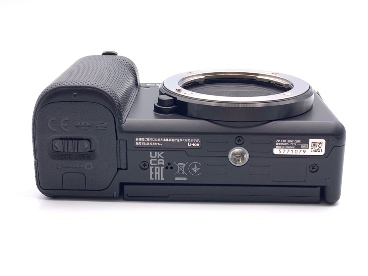 【中古】 【良品】 ソニー VLOGCAM ZV-E10 ボディ ブラック 中古】 【良品】 ソニー VLOGCAM ZV-E10 ボディ ブラック - メルカリ