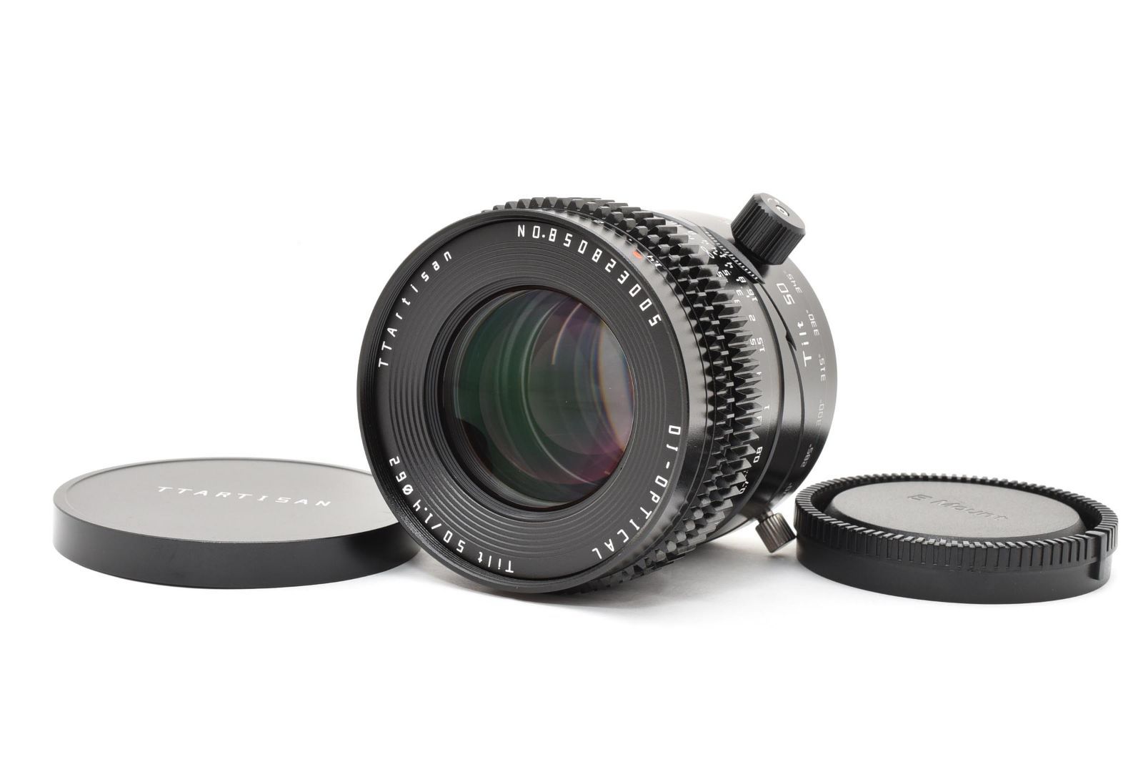 【返品保証】★極上品★銘匠光学 TTArtisan Tilt 50mm F1.4 ソニーE用/フルサイズ対応★ L0#7799