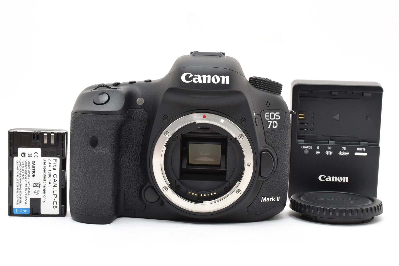 【返品保証】★新品級★キヤノン Canon EOS 7D Mark II ボディ《ショット数:4,953回》★ L476#7816