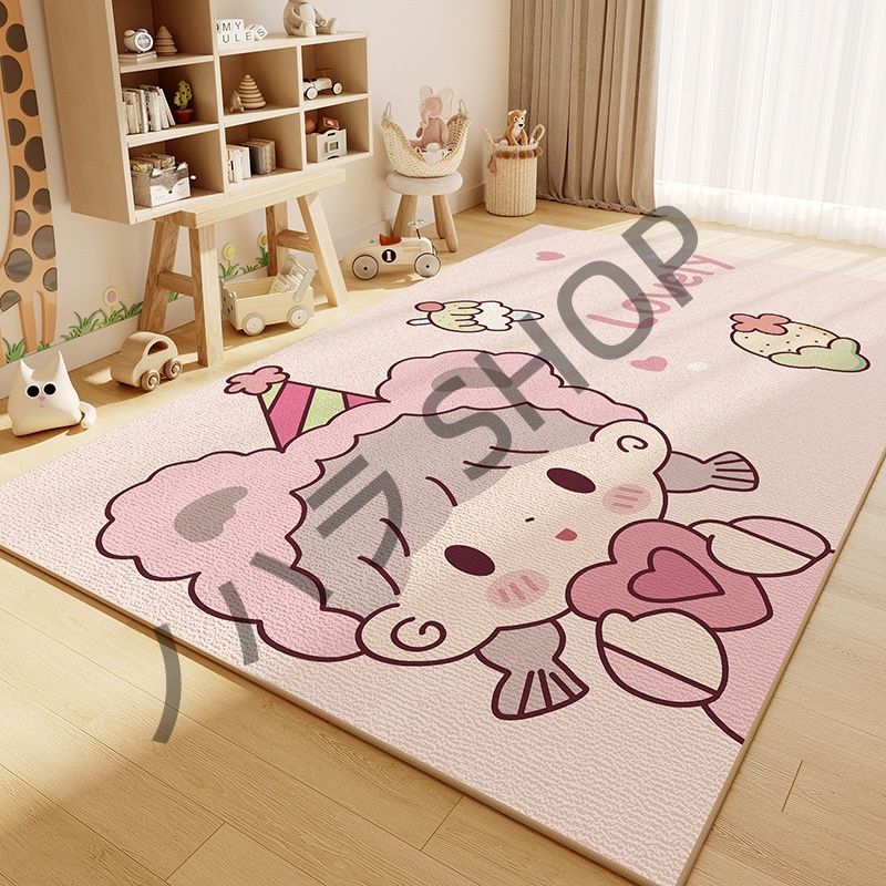 200*300cm/多機能使用/カーペット/滑り止め付き /ラグ マット /ベッドルーム リビングルーム 寝室の部屋 /マット/カーペット/ #E098