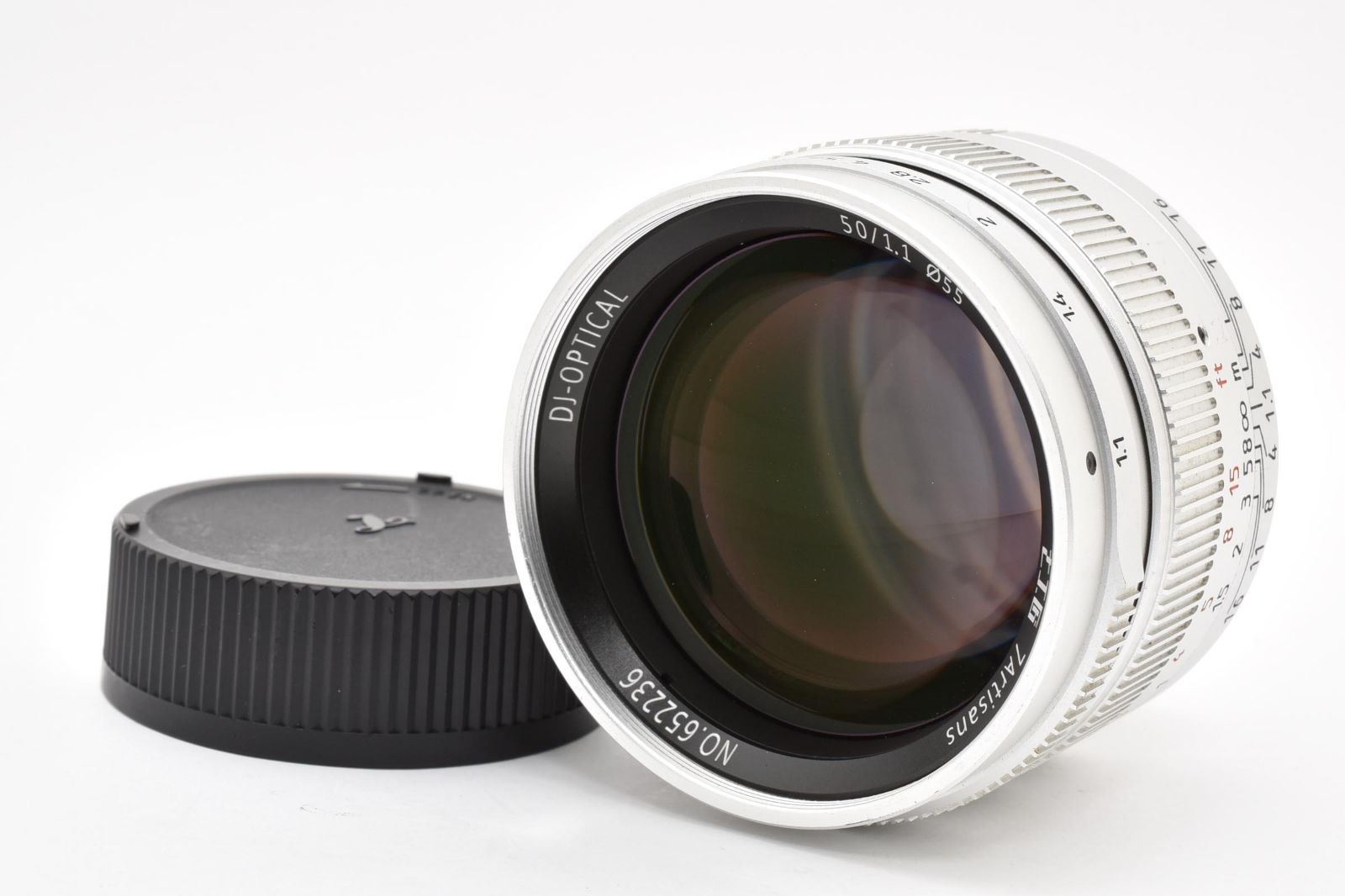 【返品保証】★美品★七工匠 7artisans 50mm F1.1 ライカM用 シルバー★ L368#7844
